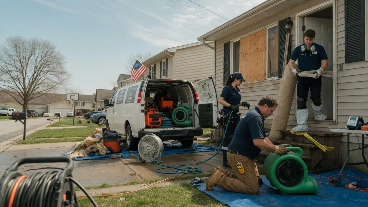 Water Damage Restoration in Pocasset, OK near me